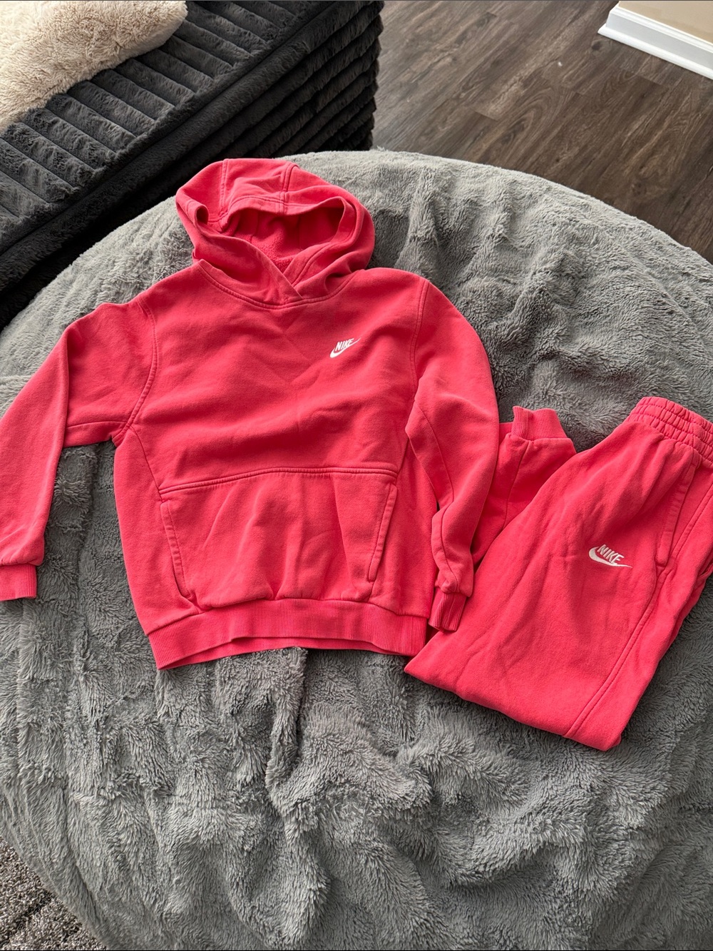 Nike Kids Hot Pink Hoodie & Jogger Set